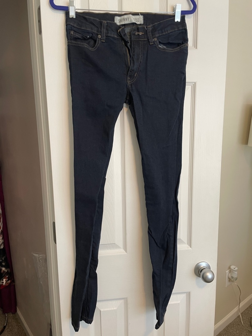 New Look Navy Skinny Jeans - Dark Indigo